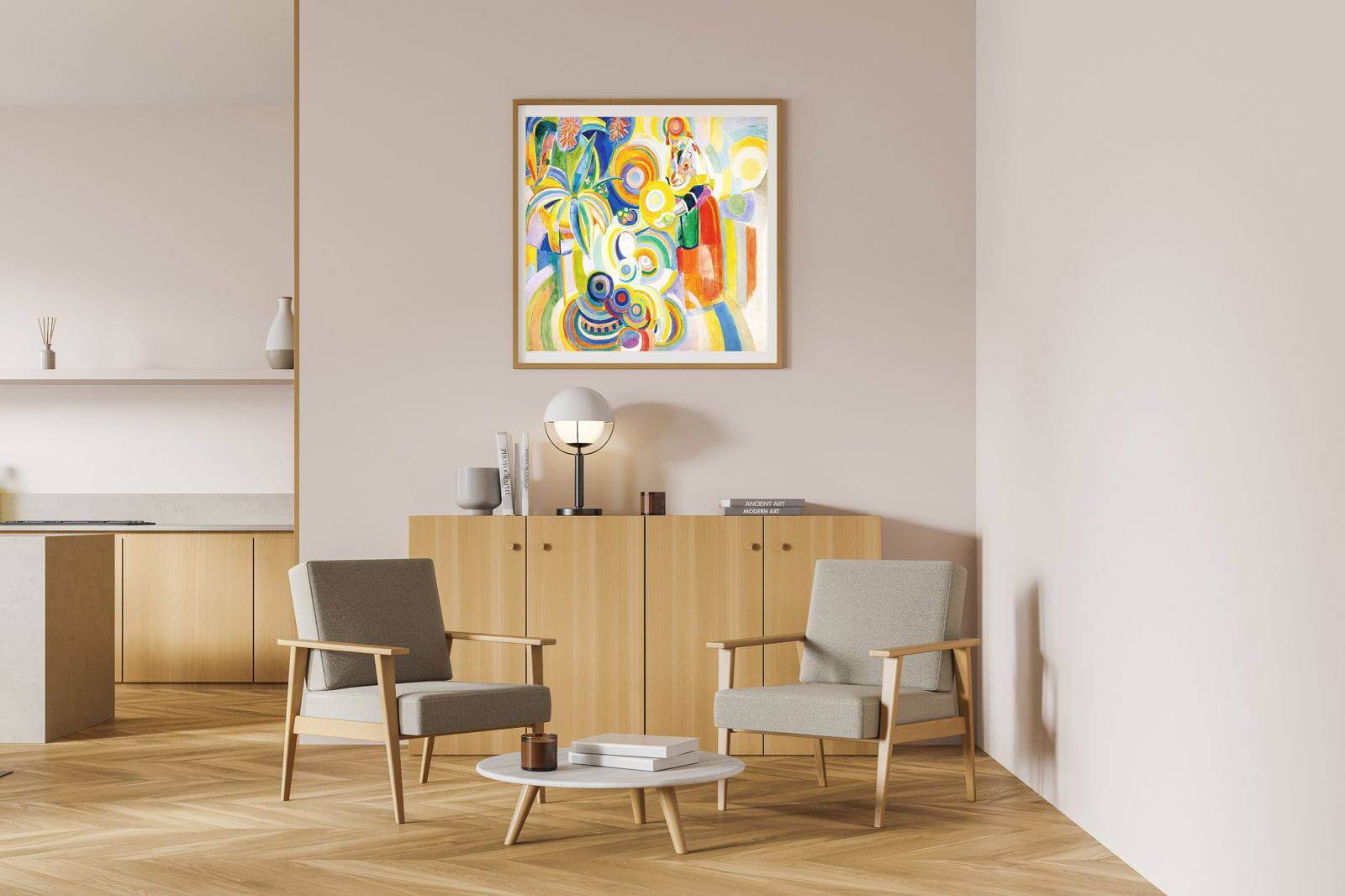 "Robert Delaunay - Portuguese Woman - Hakyarts"