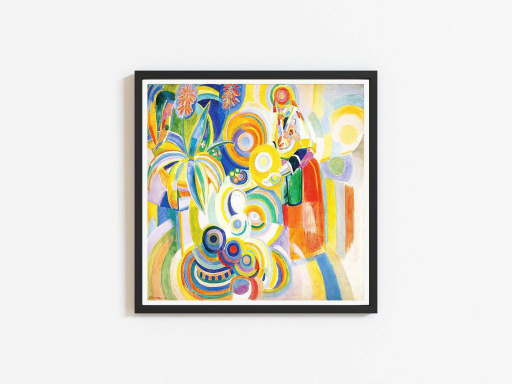 "Robert Delaunay - Portuguese Woman - Hakyarts"