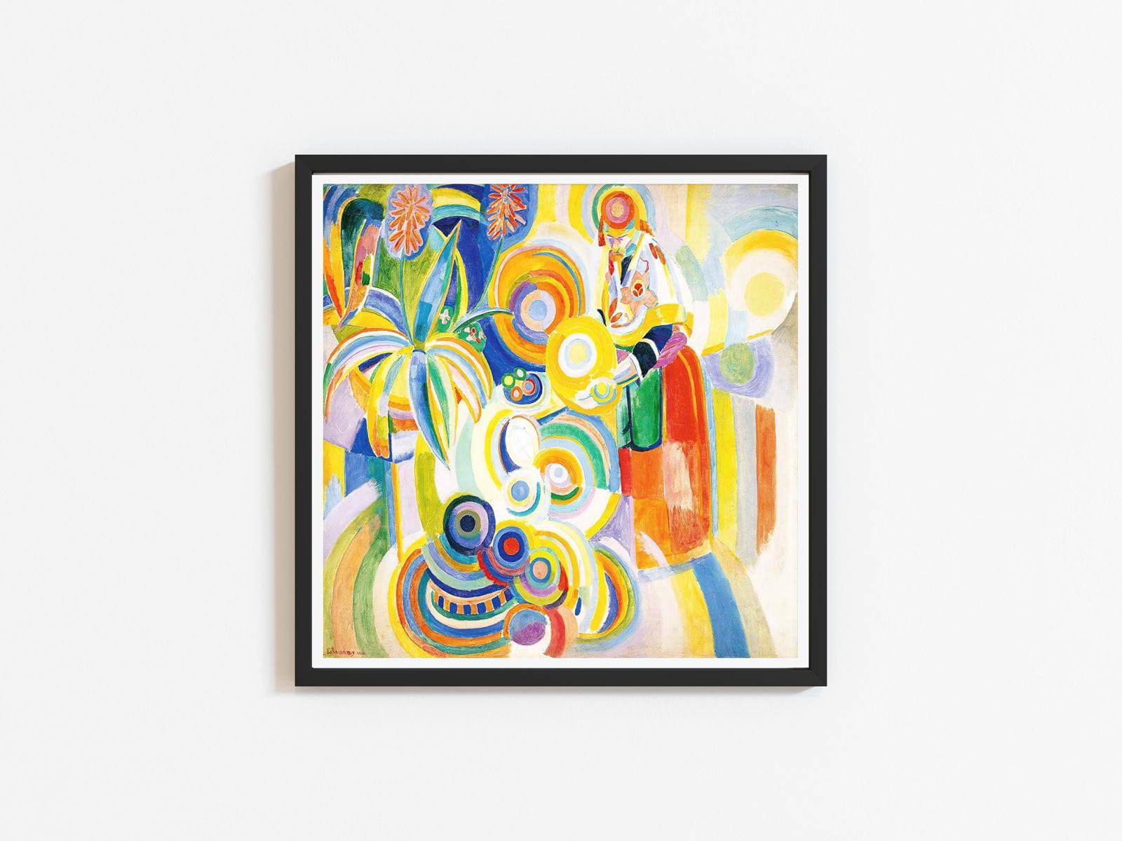 "Robert Delaunay - Portuguese Woman - Hakyarts"