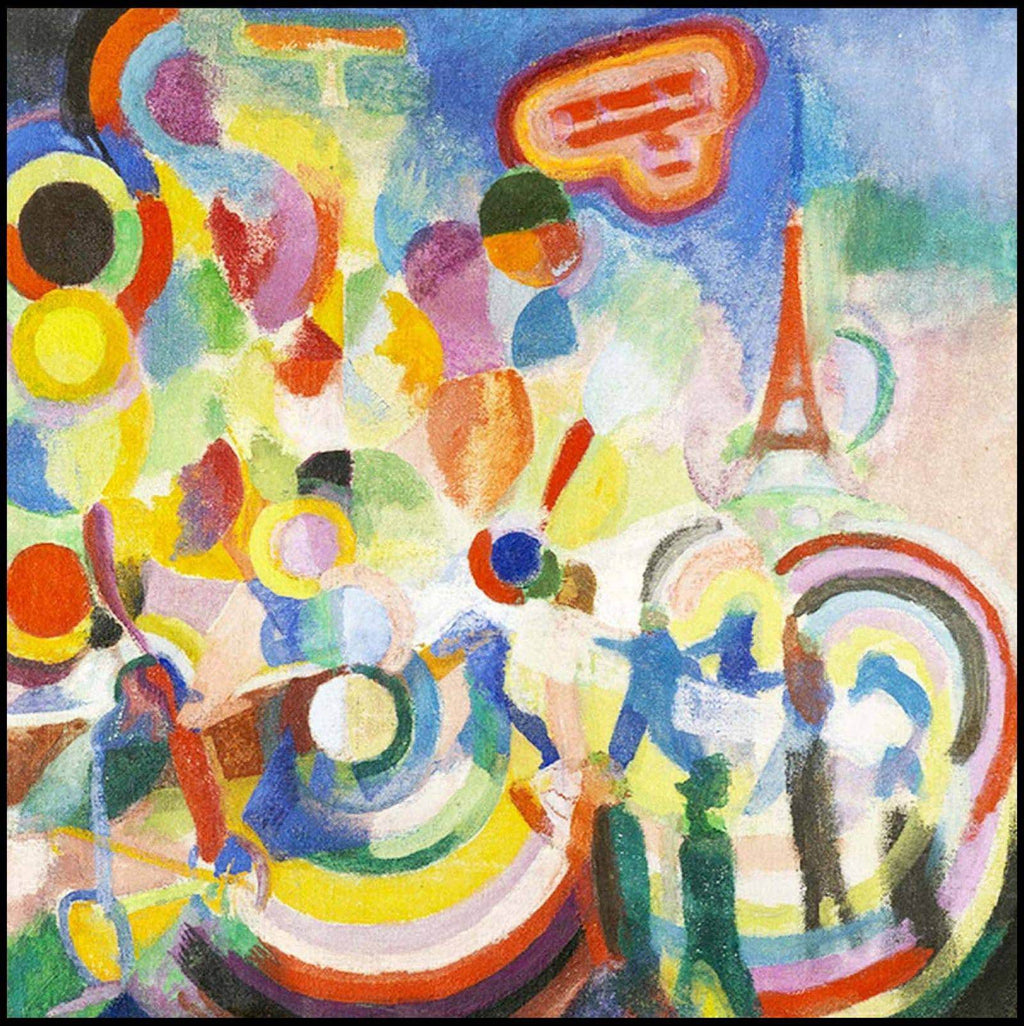 "Robert Delaunay - Hommage to Bleriot - Hakyarts"