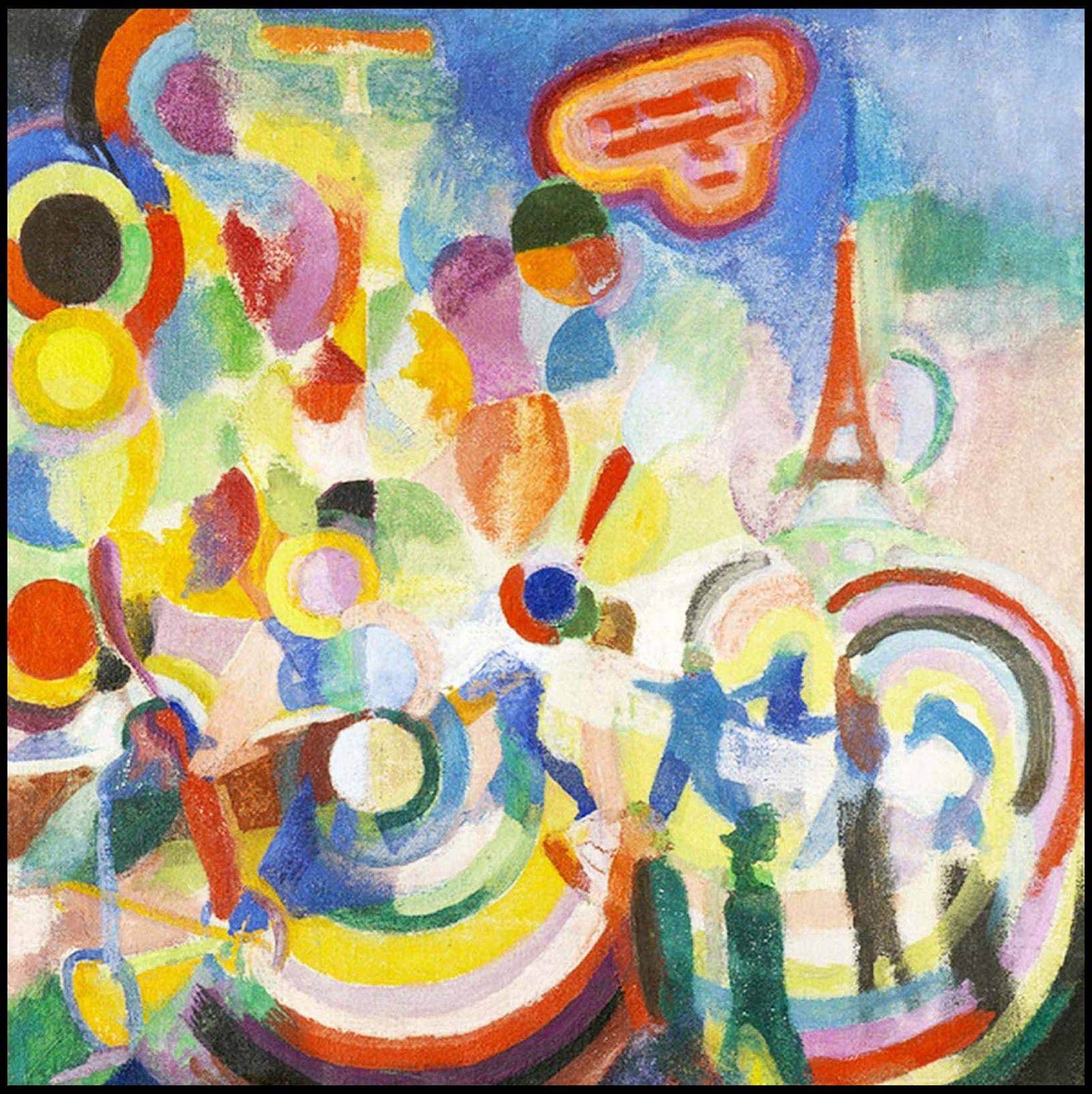 "Robert Delaunay - Hommage to Bleriot - Hakyarts"