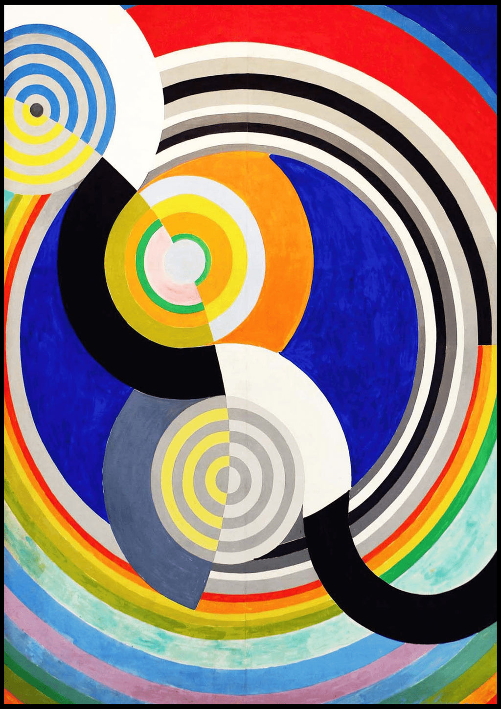 "Robert Delaunay - Rhythm No. 2 - Hakyarts"