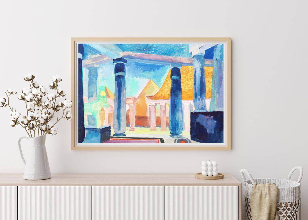 "Robert Delaunay - Stage Design for Cleopatra Object - Hakyarts"