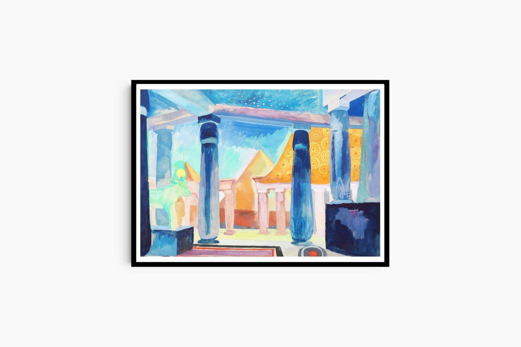 "Robert Delaunay - Stage Design for Cleopatra Object - Hakyarts"