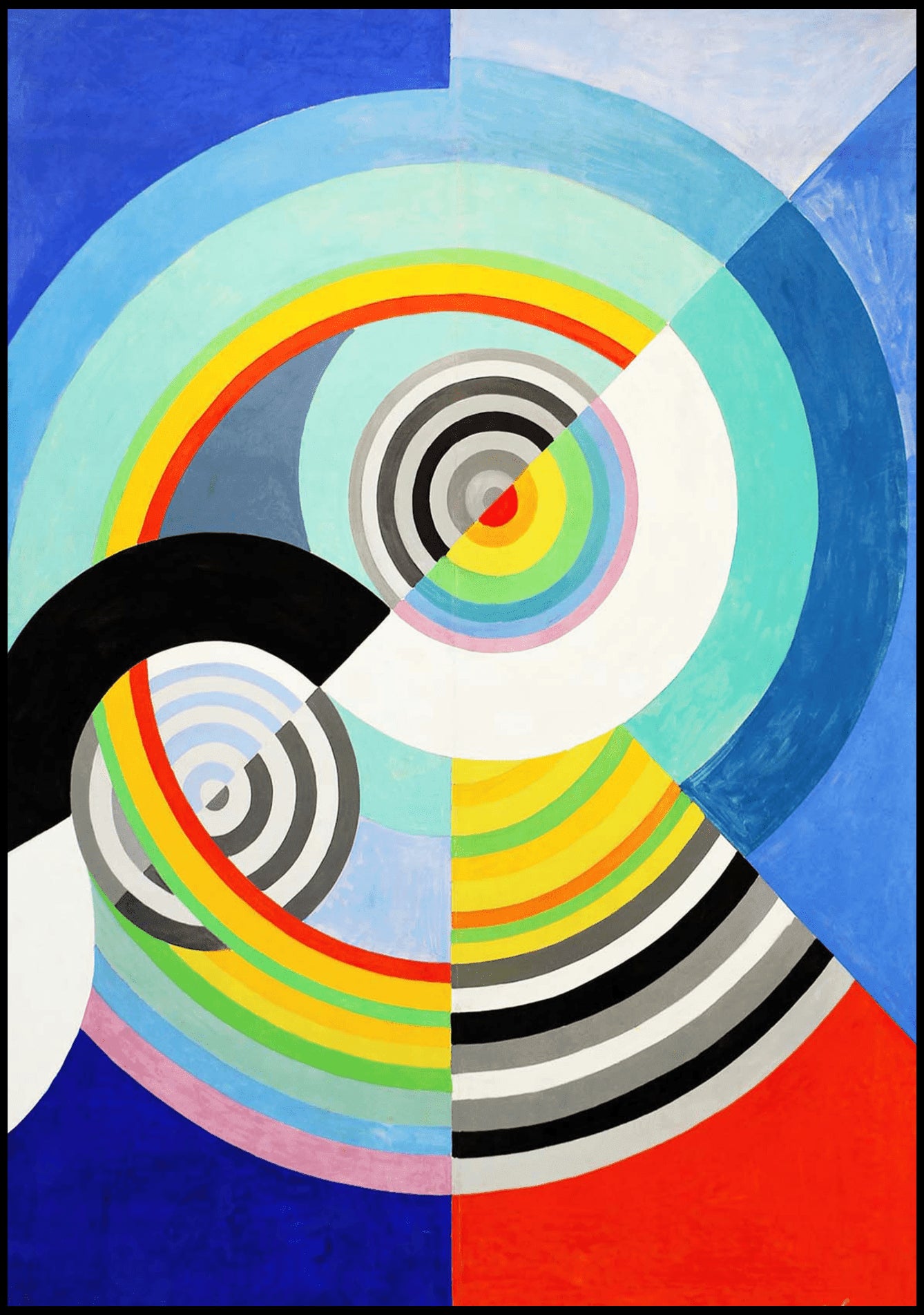 "Robert Delaunay - Rythme n°3 - Hakyarts"