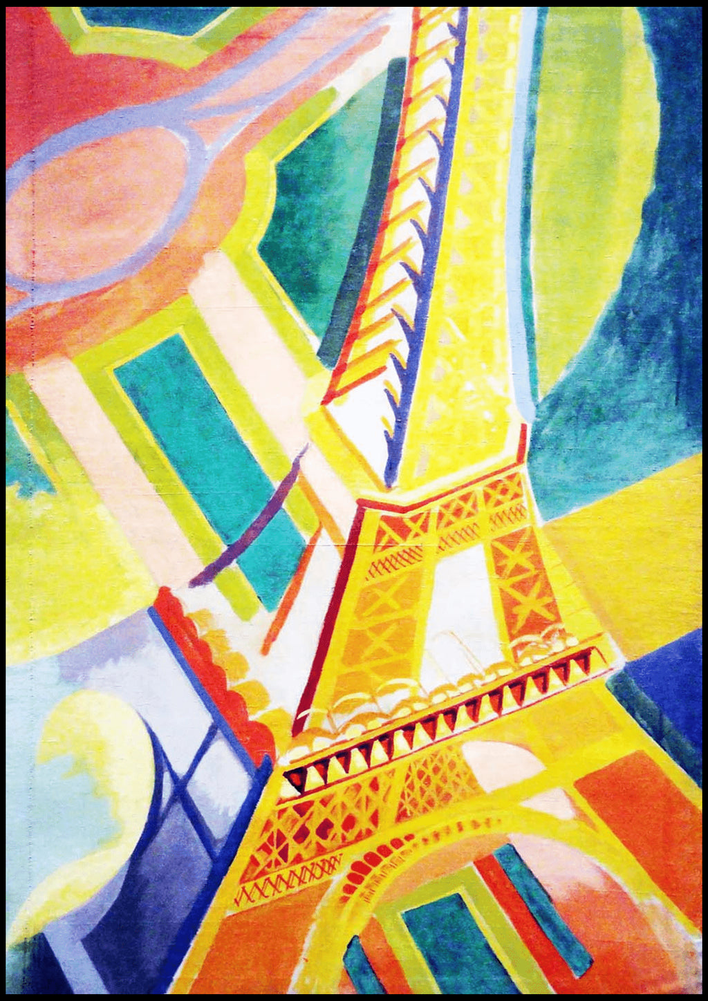"Robert Delaunay - Tour Eiffel - Hakyarts"