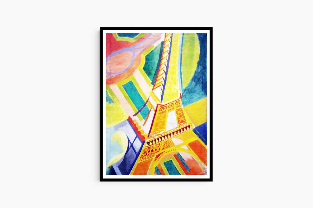 "Robert Delaunay - Tour Eiffel - Hakyarts"