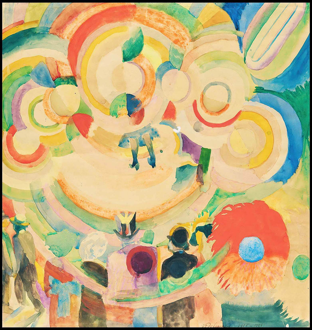 "Robert Delaunay - Manège de Cochons - Hakyarts"