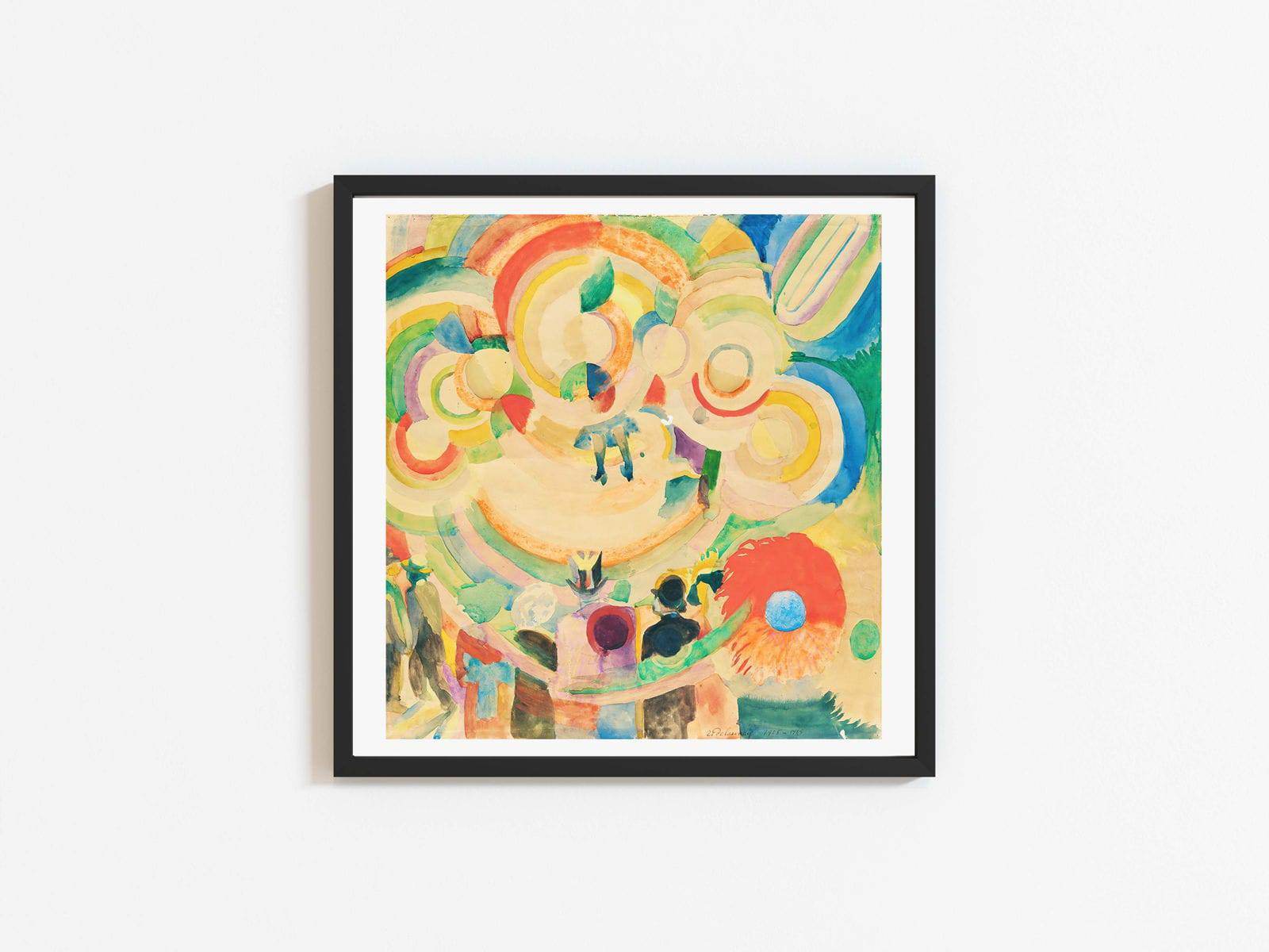 "Robert Delaunay - Manège de Cochons - Hakyarts"