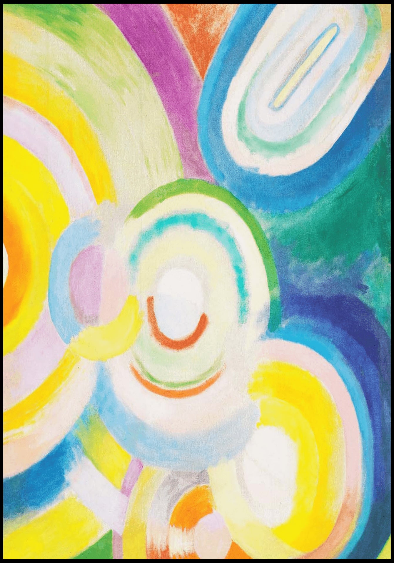 "Robert Delaunay - Disques Colorés - Hakyarts"