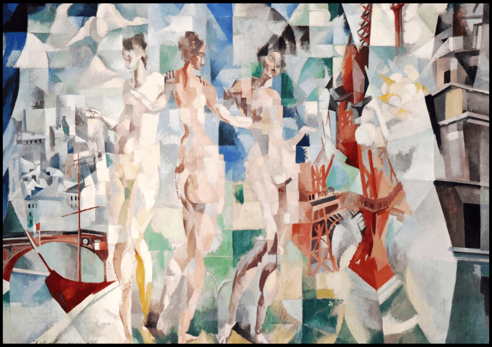 "Robert Delaunay - La Ville de Paris - Hakyarts"