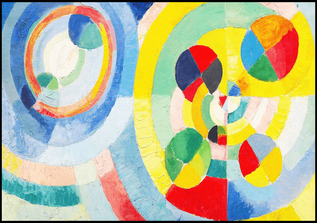 "Robert Delaunay - Circular Forms - Hakyarts"