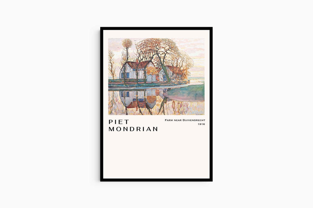 "Piet Mondrian - Farm near Duivendrecht Poster"
