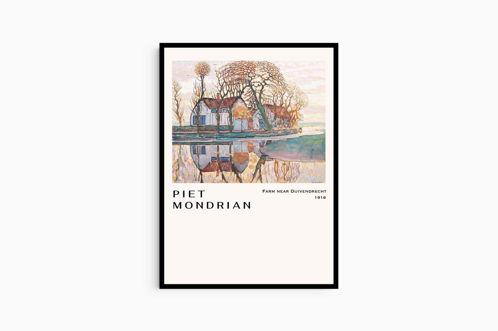 "Piet Mondrian - Farm near Duivendrecht Poster"