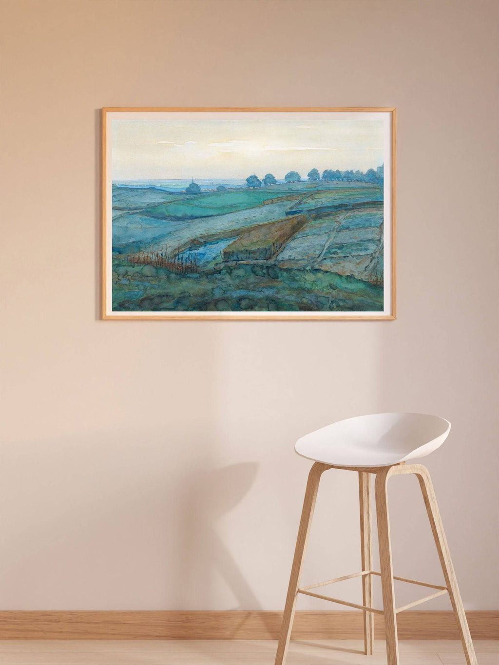 "Piet Mondrian - Landscape near Arnhem"