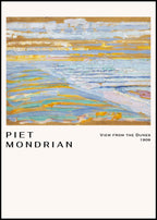 "Piet Mondrian - View from the Dunes Poster"