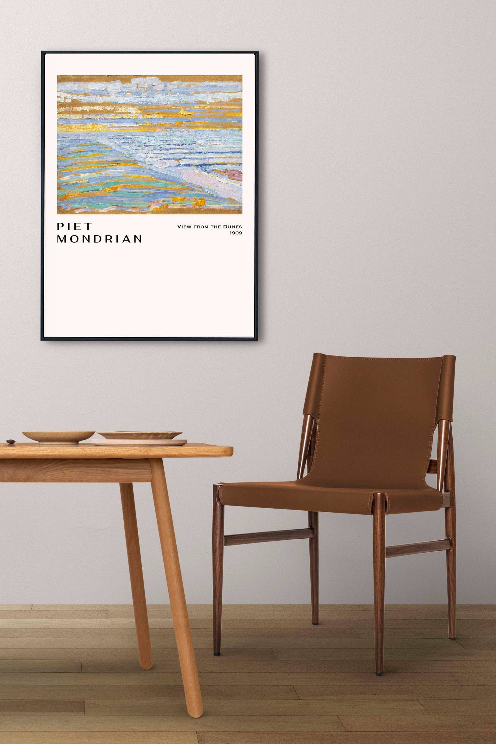 "Piet Mondrian - View from the Dunes Poster"