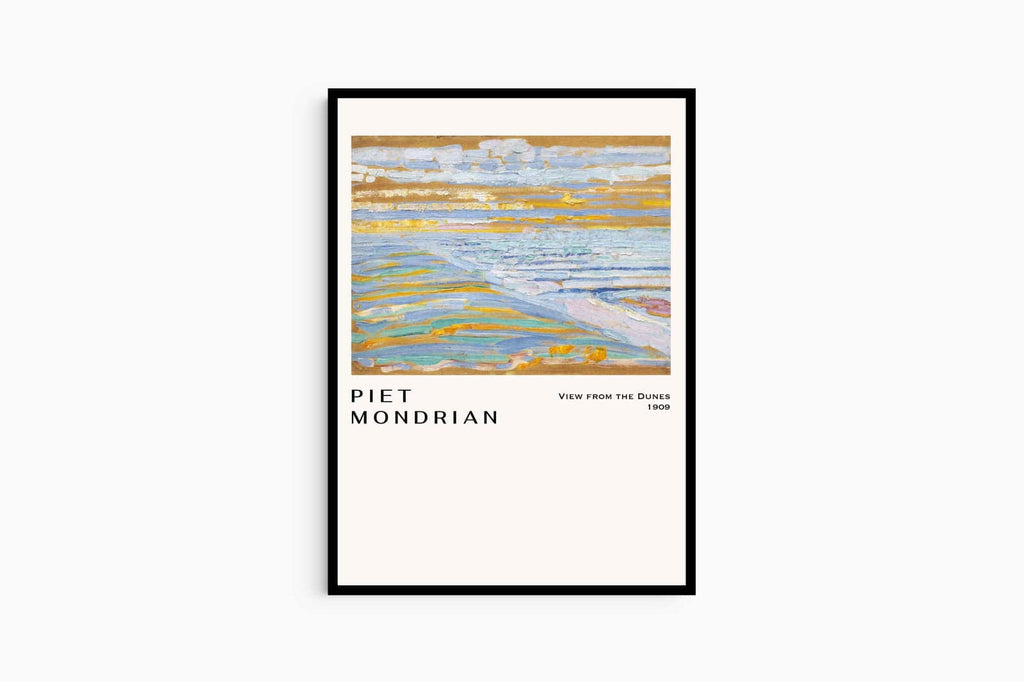 "Piet Mondrian - View from the Dunes Poster"