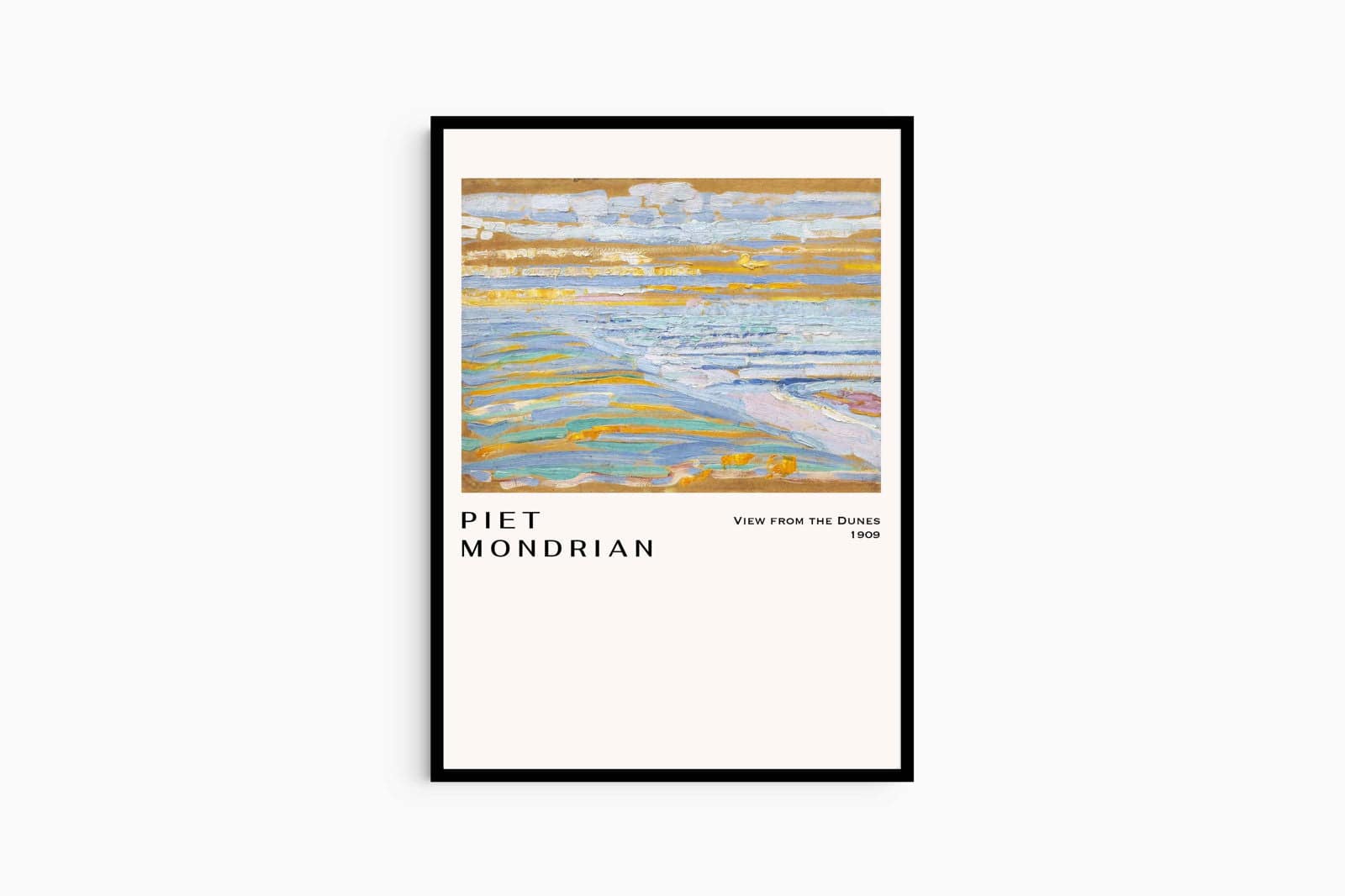 "Piet Mondrian - View from the Dunes Poster"