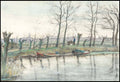 "Piet Mondrian - Amsterdam Skyline Viewed from the West"