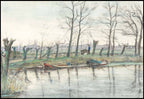 "Piet Mondrian - Amsterdam Skyline Viewed from the West"