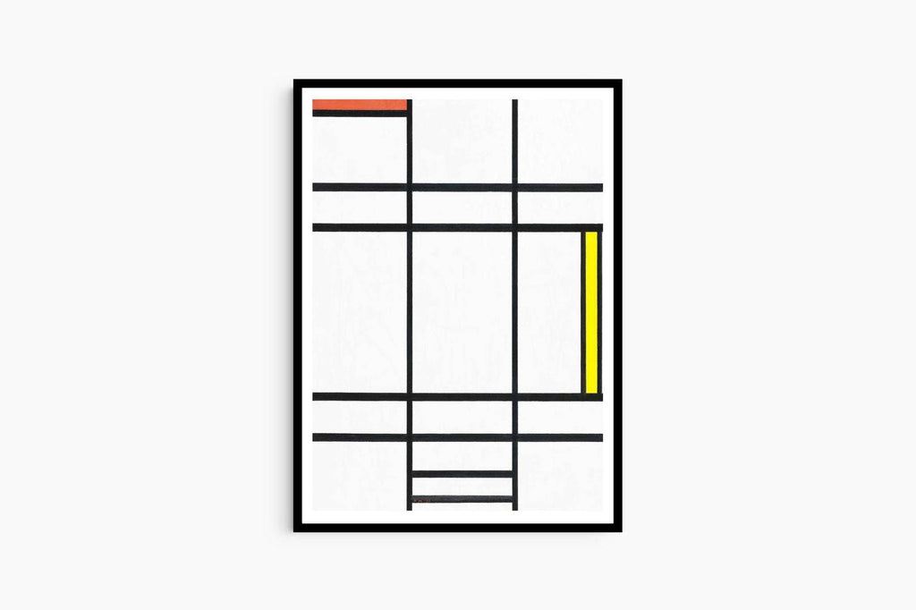 "Piet Mondrian - Composition in White, Red, and Yellow"