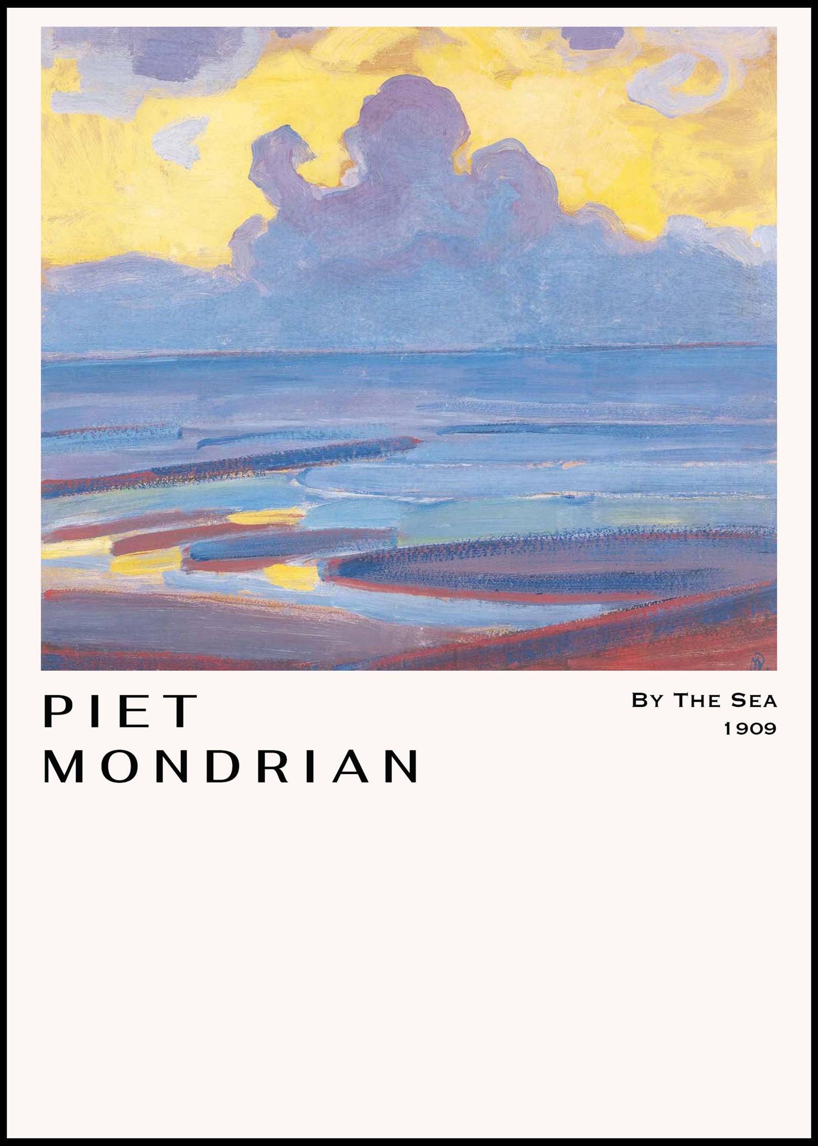 "Piet Mondrian - By the Sea Poster"
