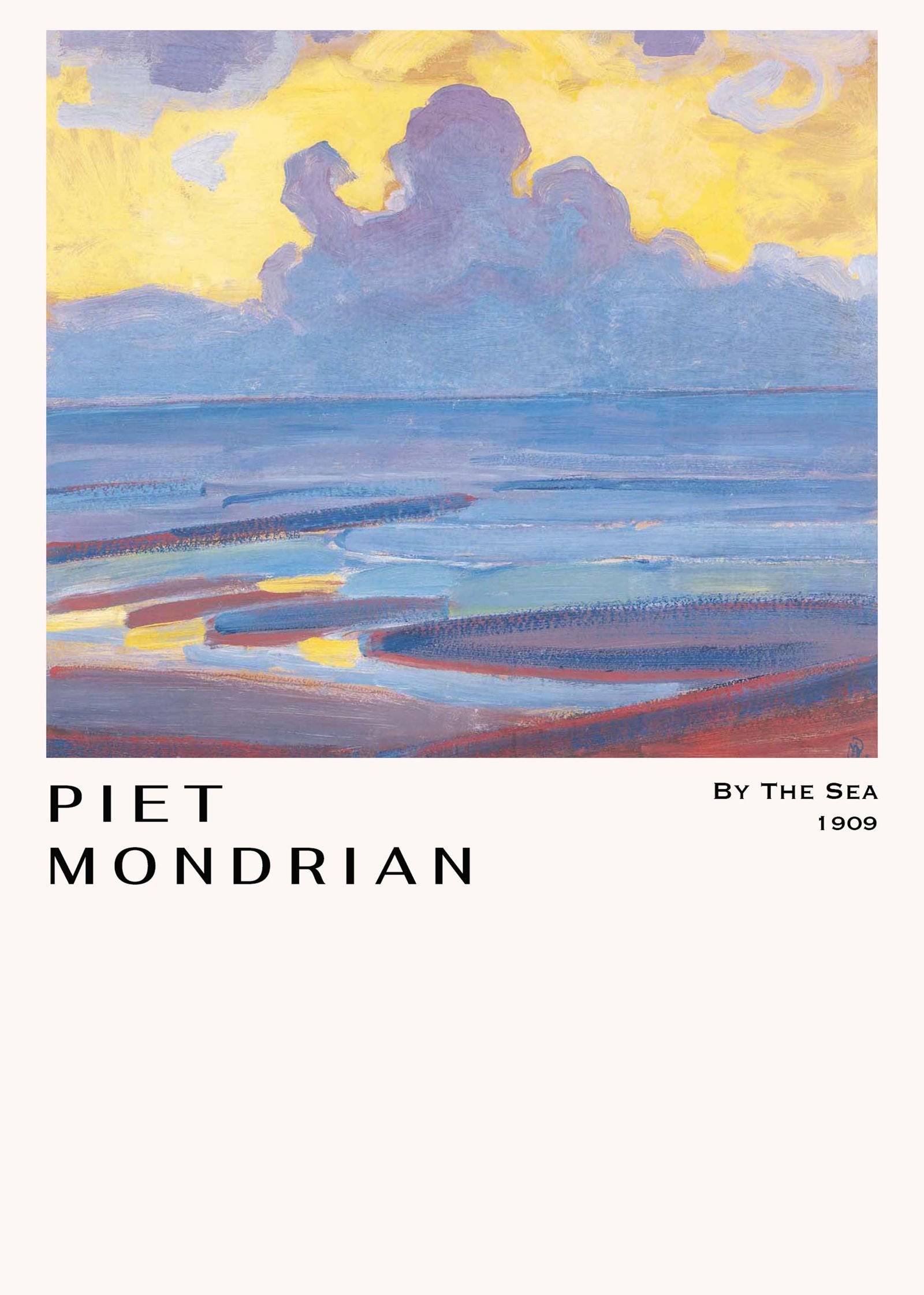 "Piet Mondrian - By the Sea Poster"