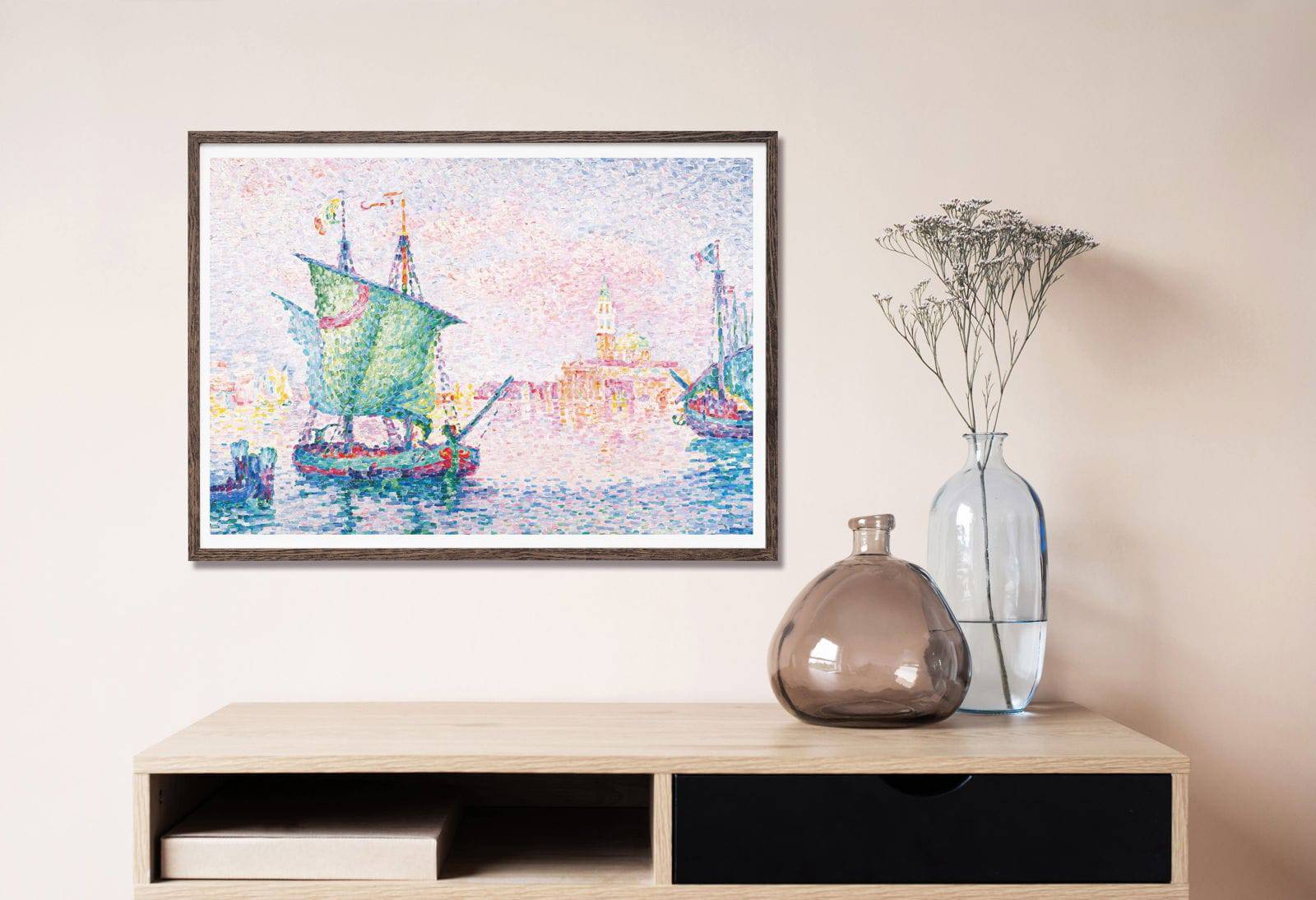 "Paul Signac - Venice 'The Pink Cloud'"