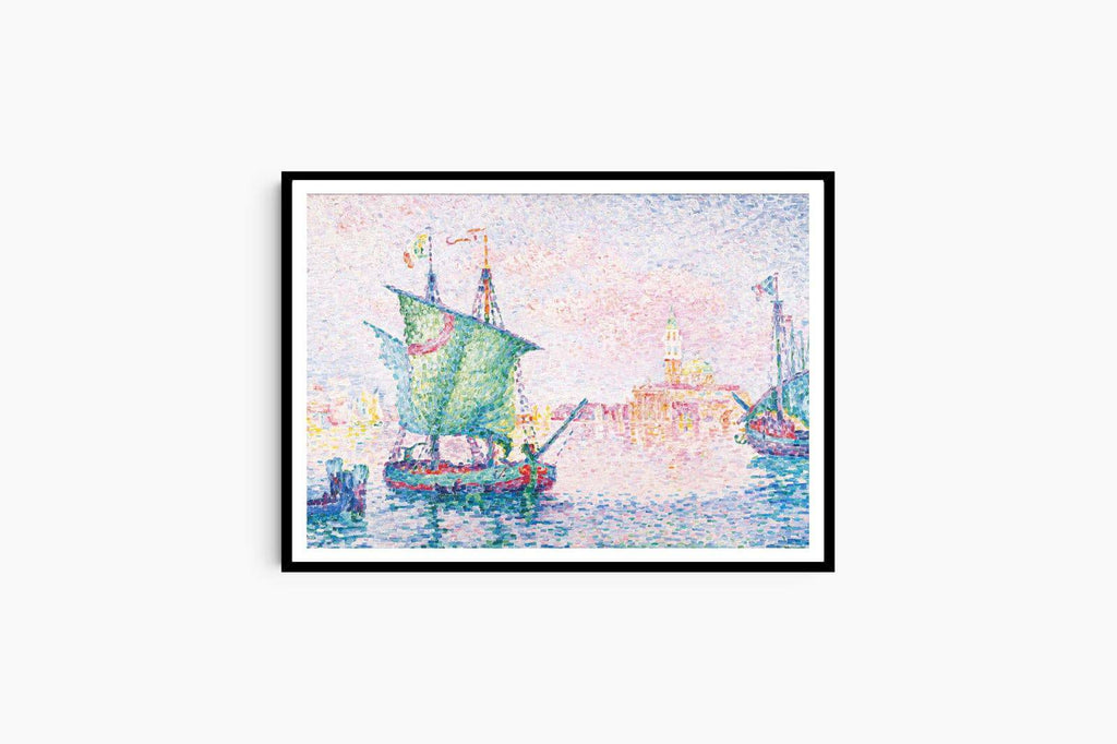 "Paul Signac - Venice 'The Pink Cloud'"