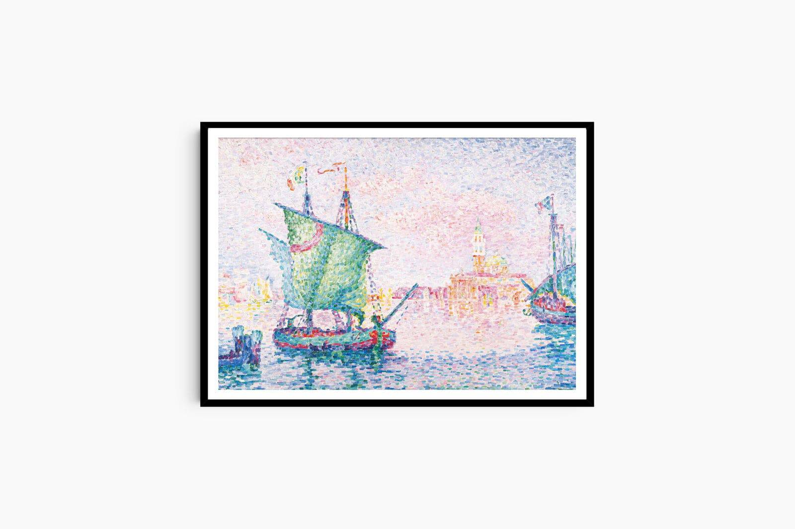 "Paul Signac - Venice 'The Pink Cloud'"