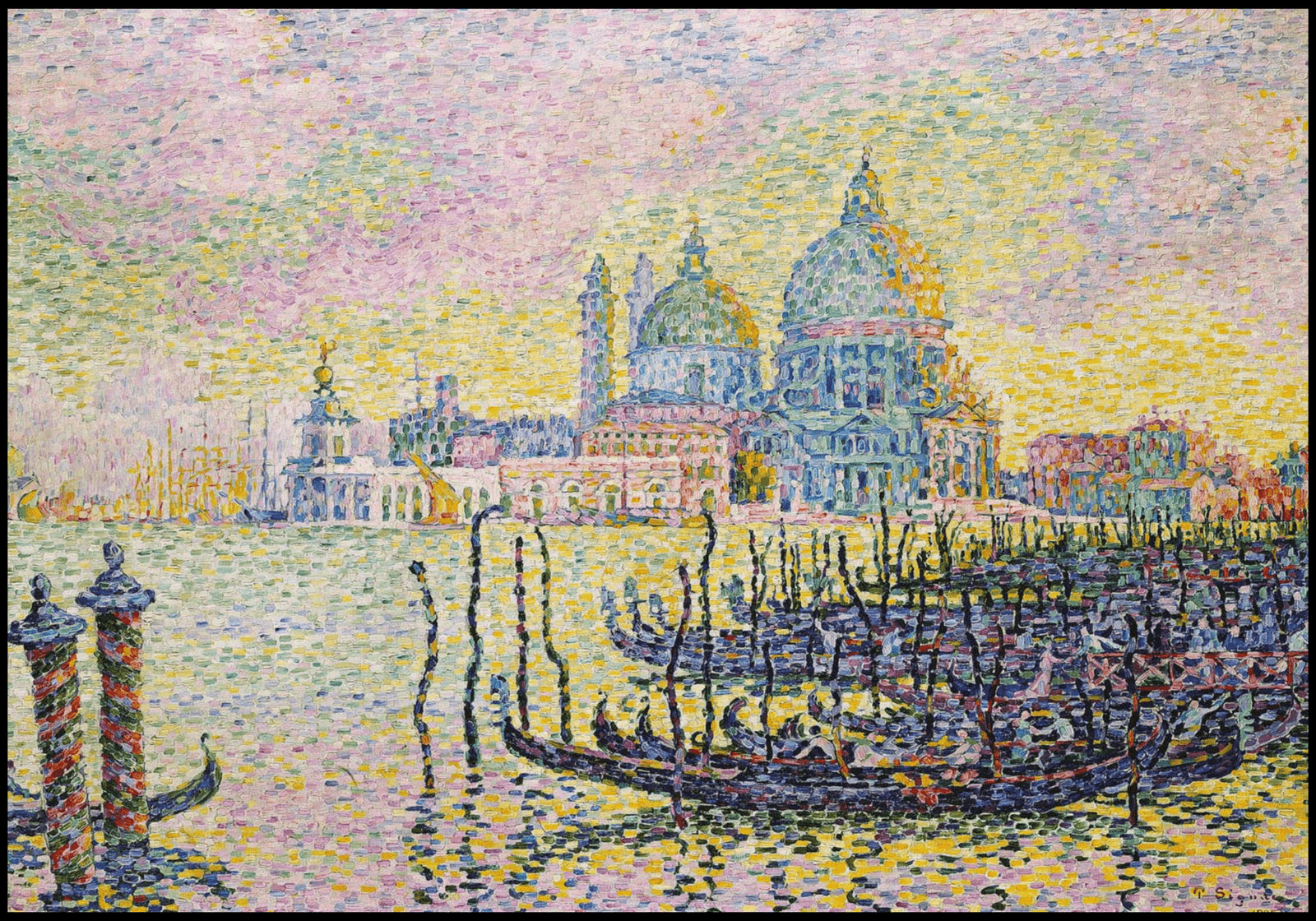 "Paul Signac - Entrance to the Grand Canal 'Venice'"