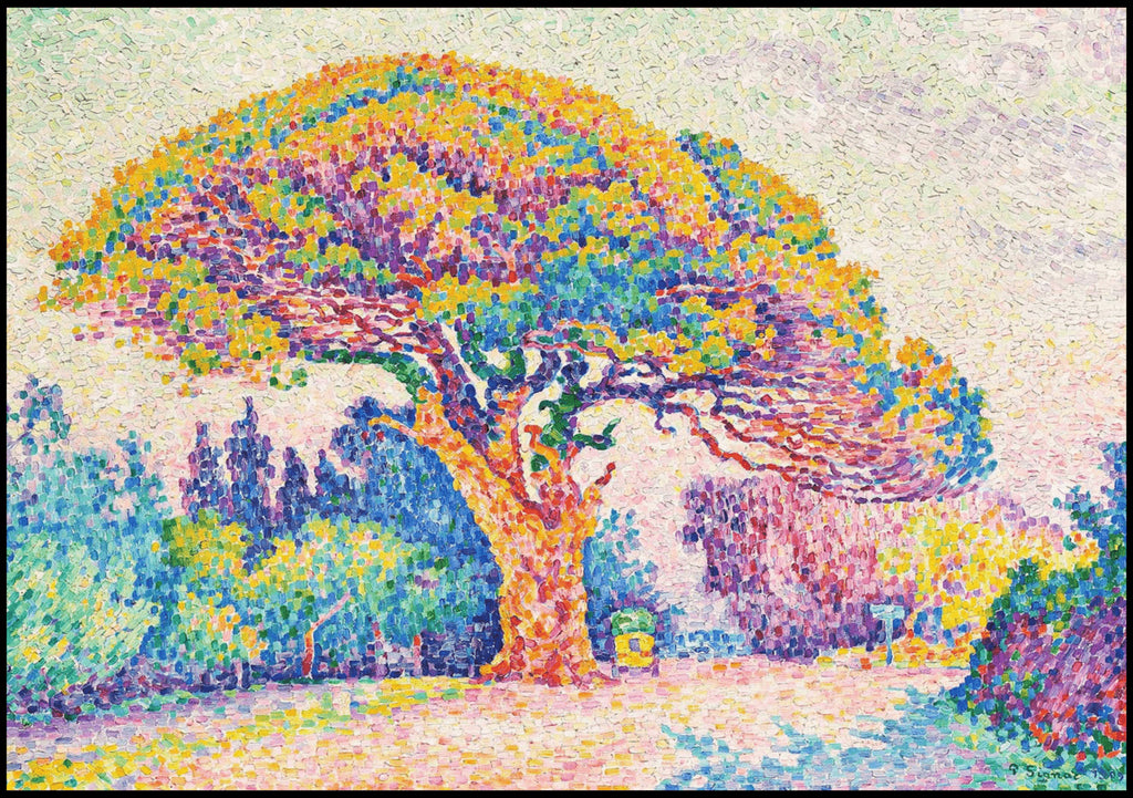 "Paul Signac - The Pine Tree at Saint Tropez"