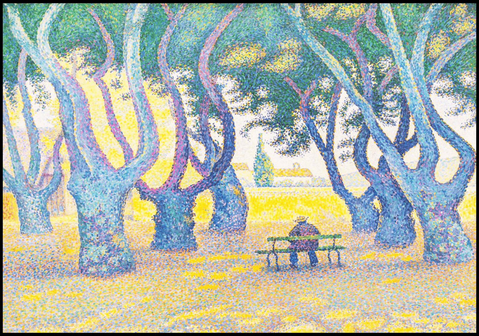 "Paul Signac - Place des Lices 'St. Tropez'"