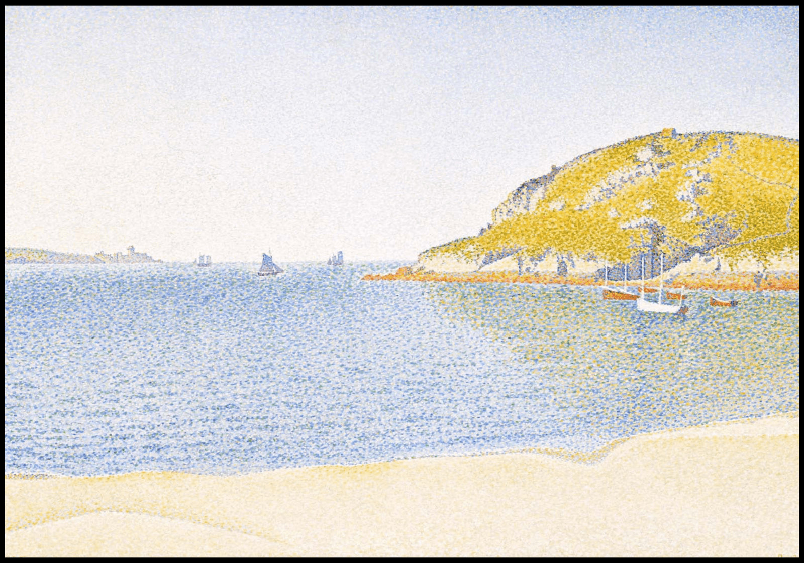 "Paul Signac - Port of Saint-Cast"