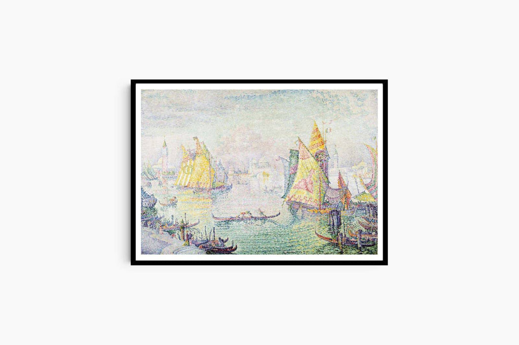 "Paul Signac - The Lagoon of Saint Mark 'Venice'"