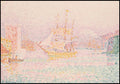 "Paul Signac - The Harbour at Marseilles"