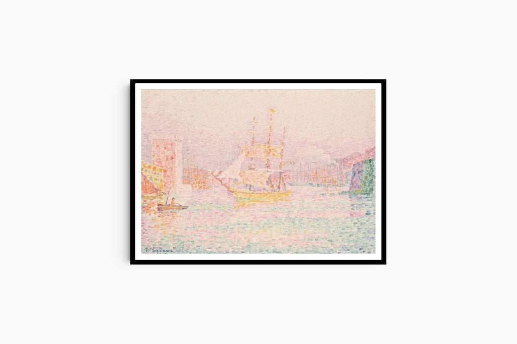 "Paul Signac - The Harbour at Marseilles"