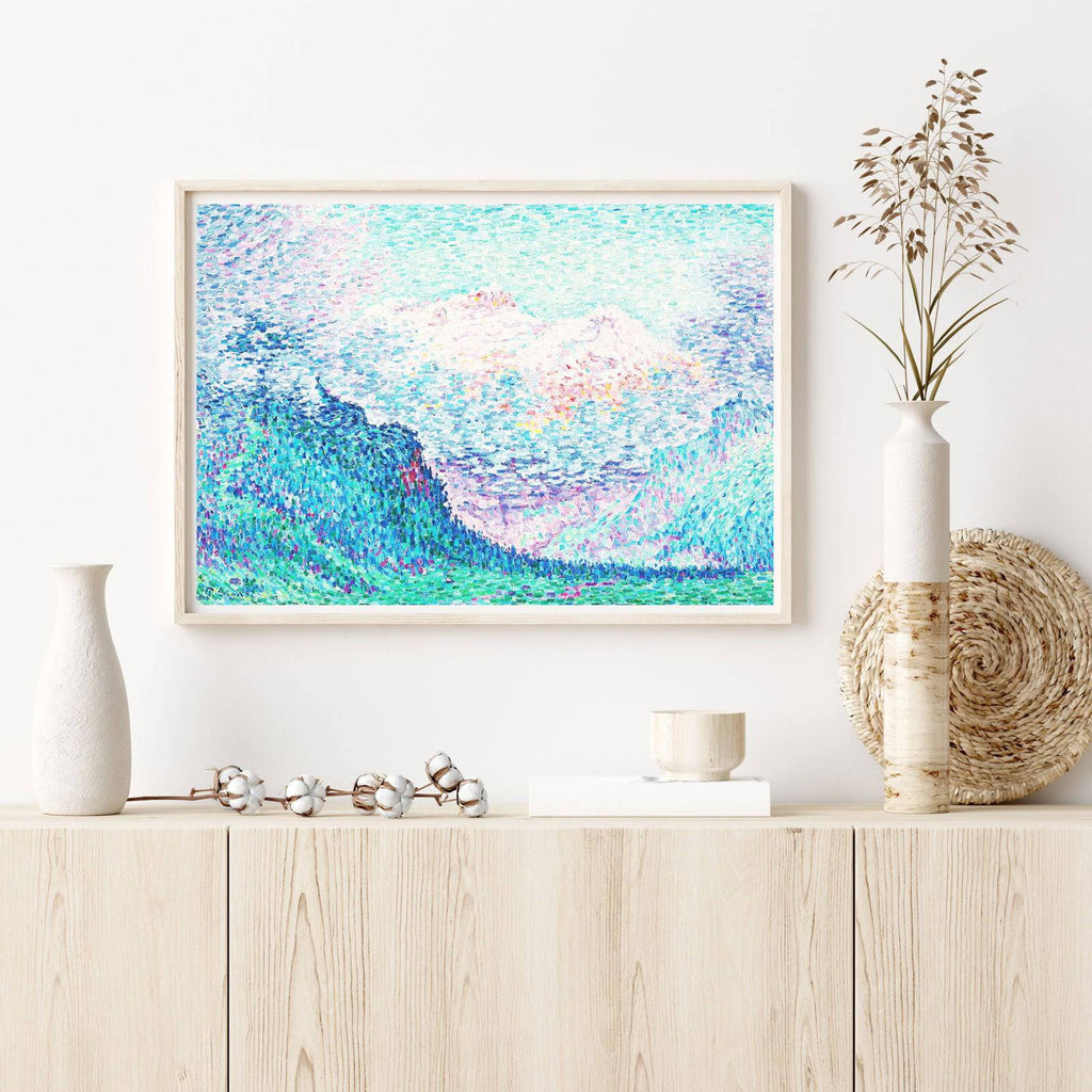 "Paul Signac - Les Diablerets 'L’Oldenhorn et le Bécabesson'"