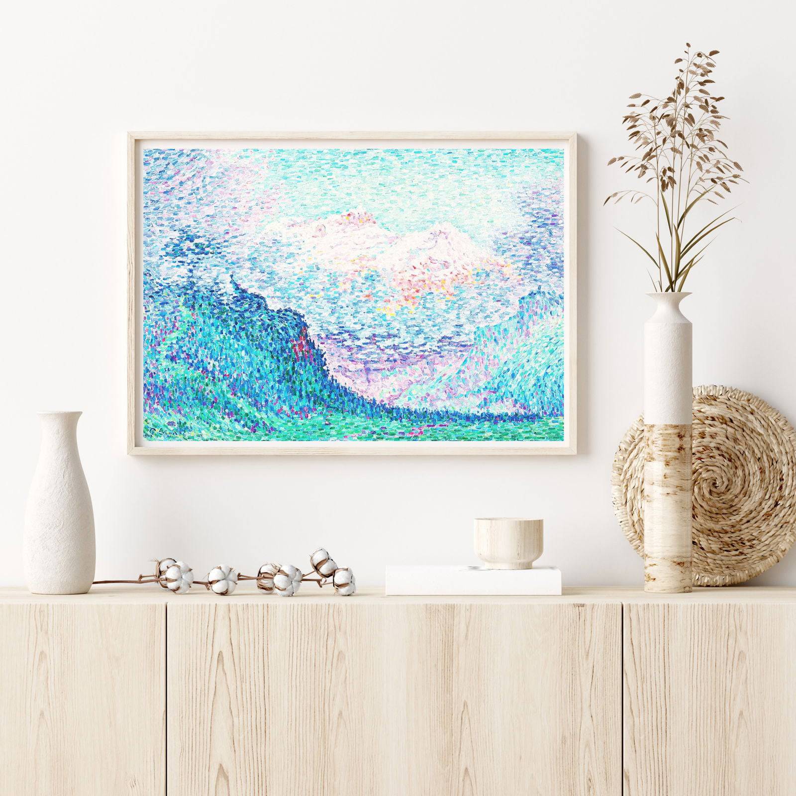 "Paul Signac - Les Diablerets 'L’Oldenhorn et le Bécabesson'"