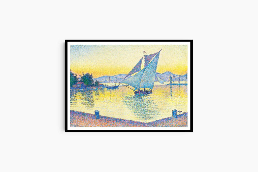 "Paul Signac - Le Port Au Soleil Couchant, Opus 236 'Saint-Tropez'"