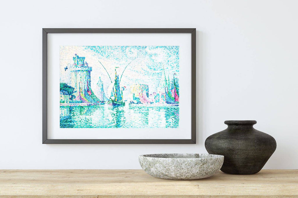 "Paul Signac - Les Tours Vertes, La Rochelle"