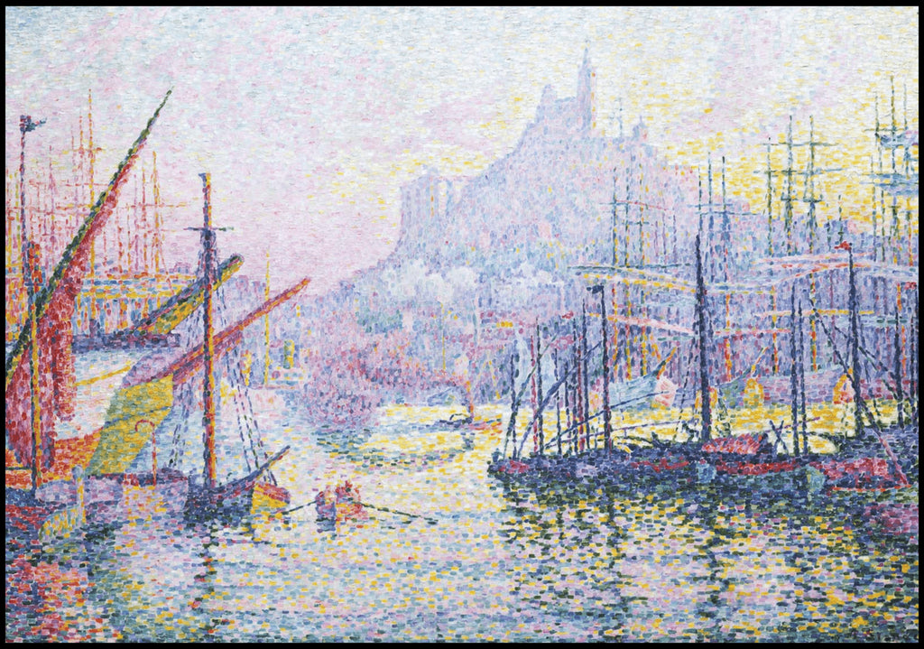"Paul Signac - Notre Dame de la Garde 'La Bonne-Mère' Marseilles"