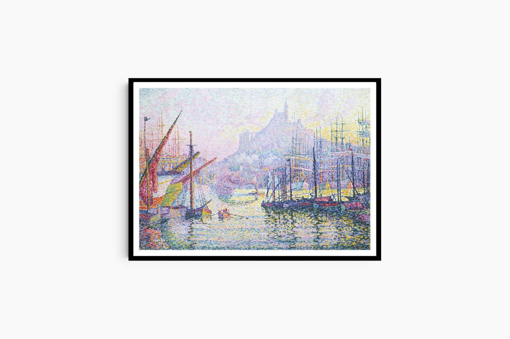 "Paul Signac - Notre Dame de la Garde 'La Bonne-Mère' Marseilles"