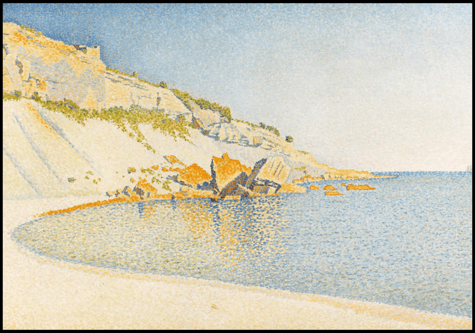 "Paul Signac - Cassis 'Cap Lombard Opus 196'"