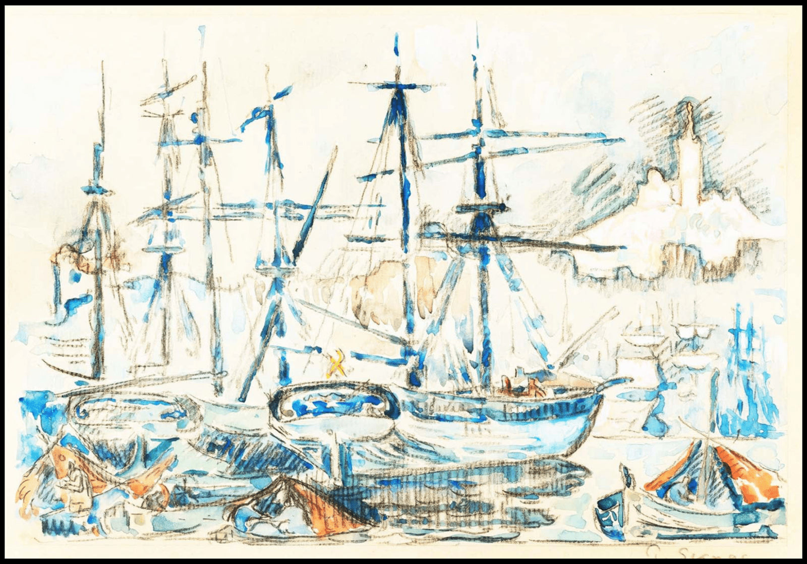 "Paul Signac - Marseille"