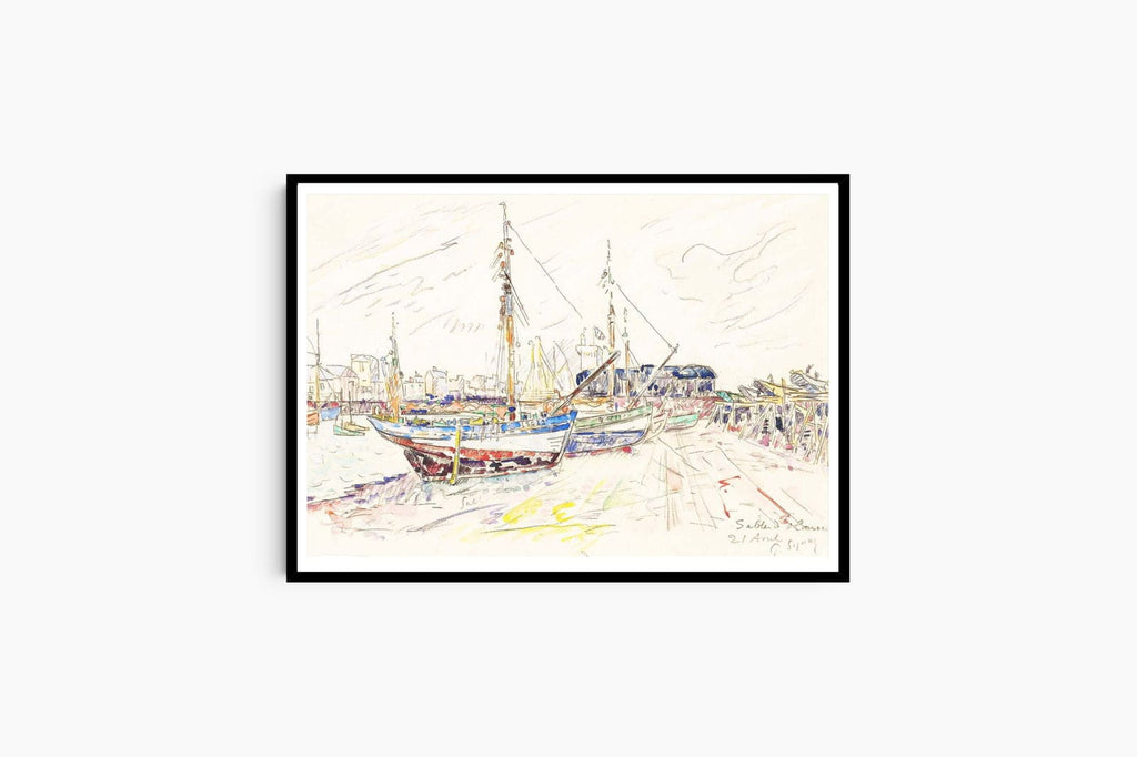"Paul Signac - Les Sables d’ Olonne"