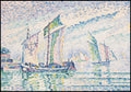 "Paul Signac - Le Chenal de la Rochelle"