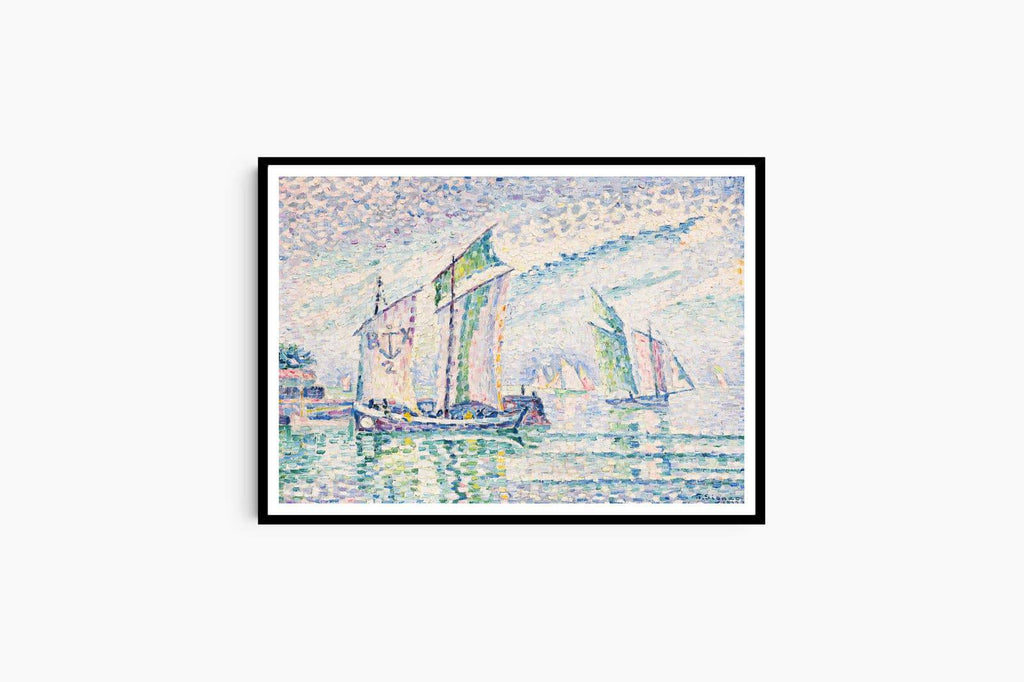 "Paul Signac - Le Chenal de la Rochelle"