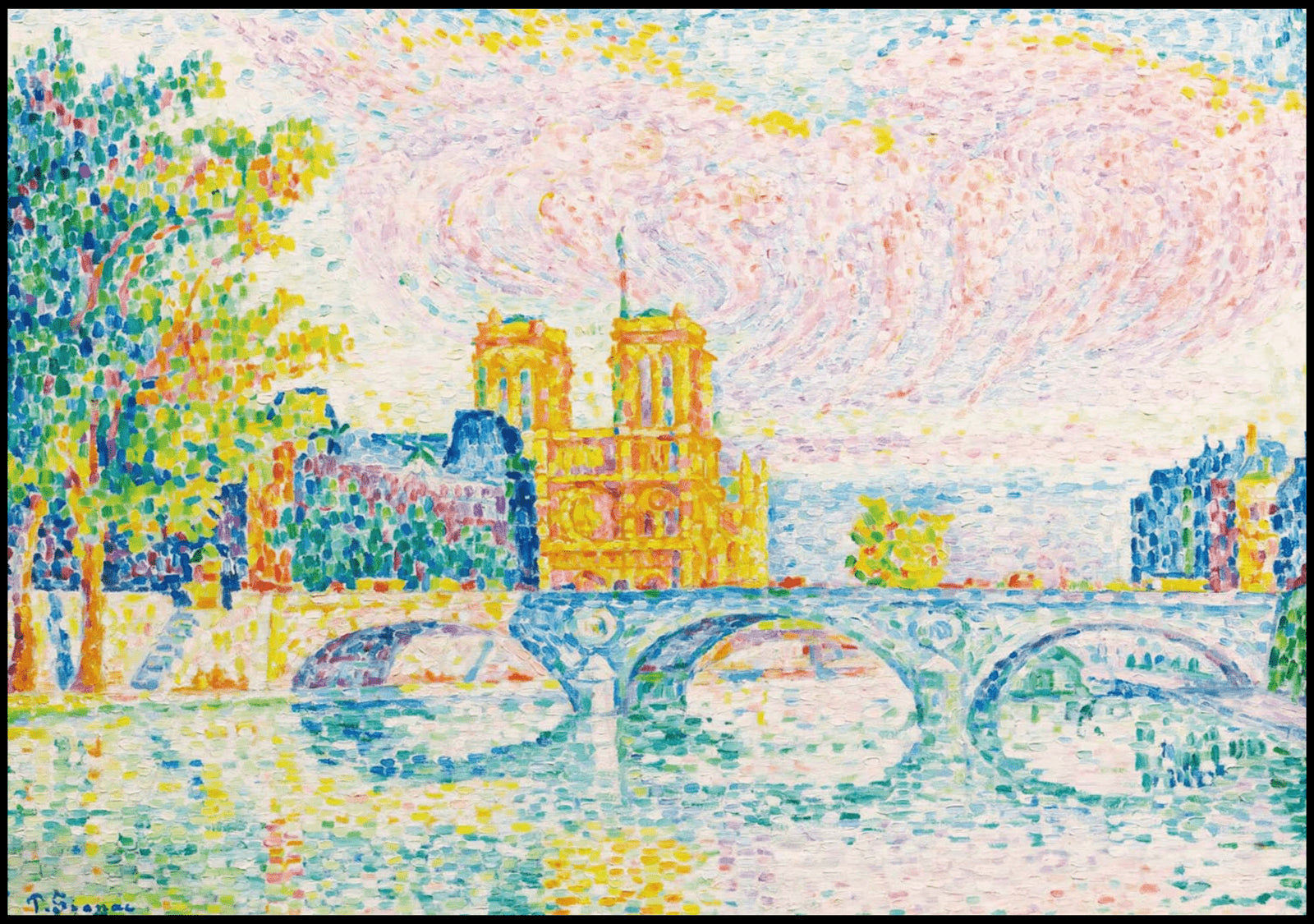 "Paul Signac - La Cite 'Paris'"